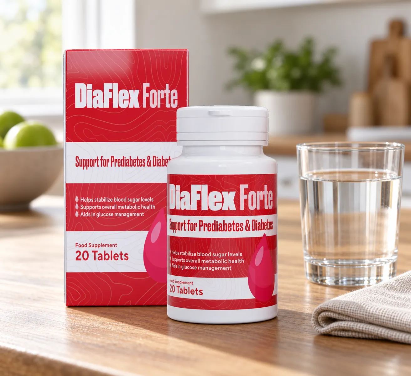 DiaFlex Forte — le produit au quotidien