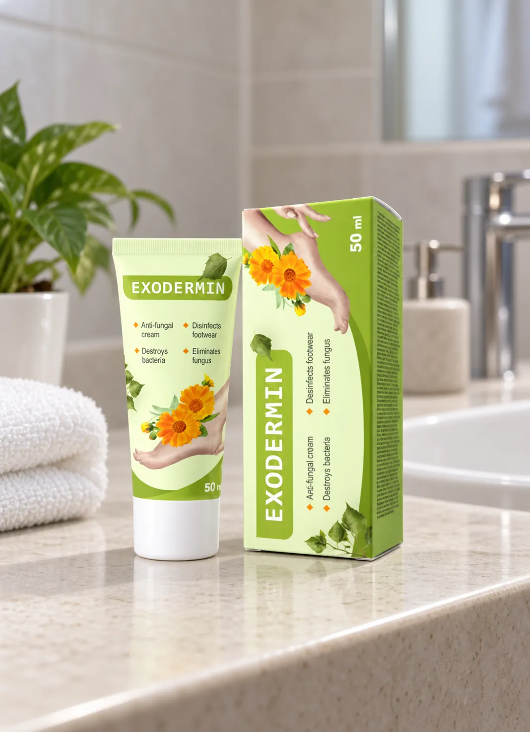 Exodermin — le produit au quotidien