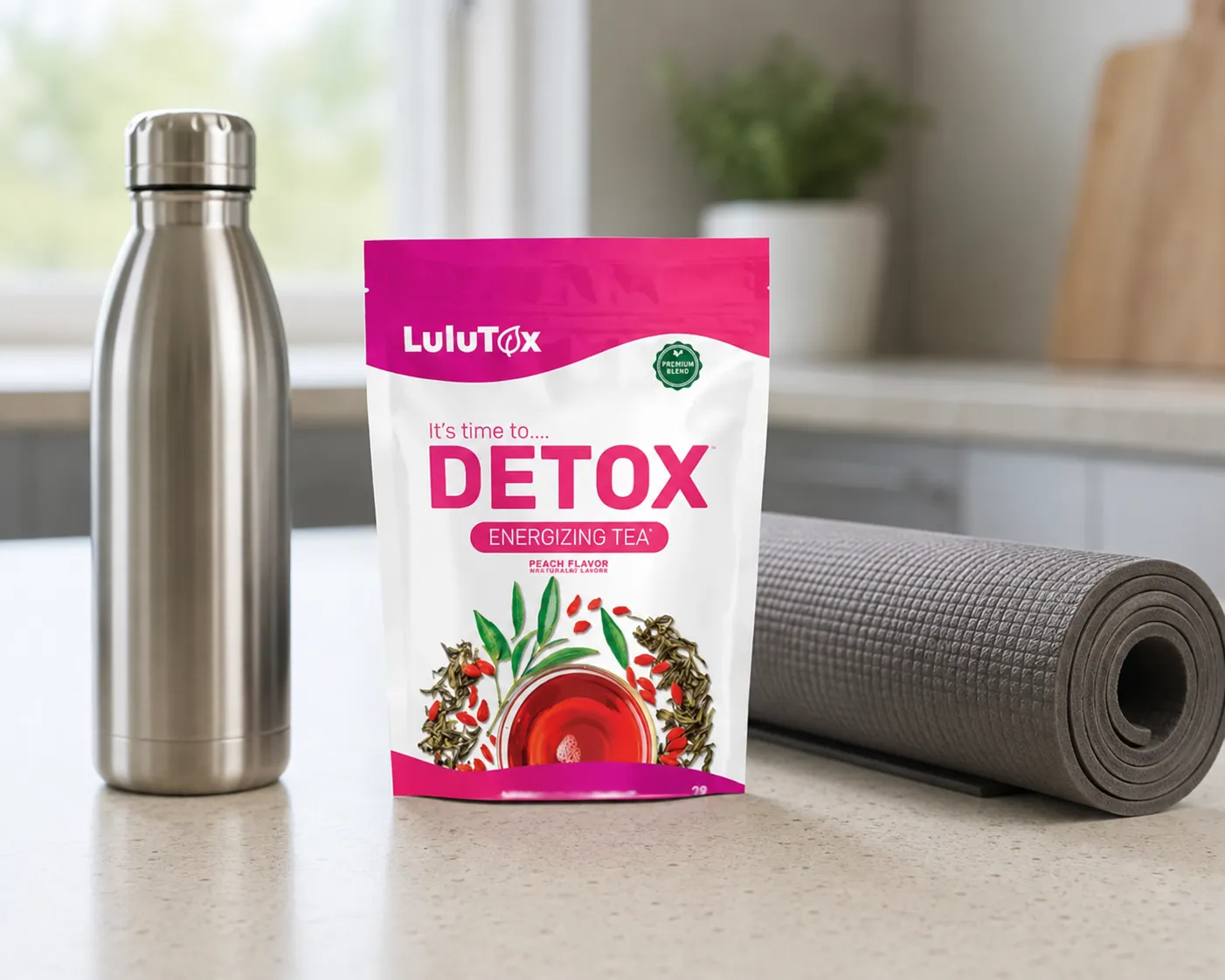 Lulutox Detox Tea HCTC — le produit au quotidien