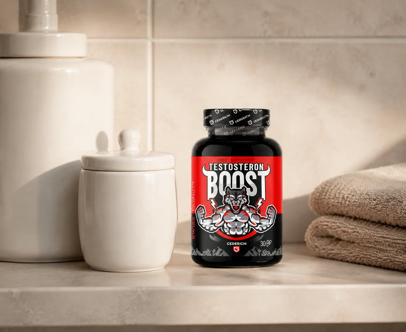 Testosteron Boost — le produit au quotidien