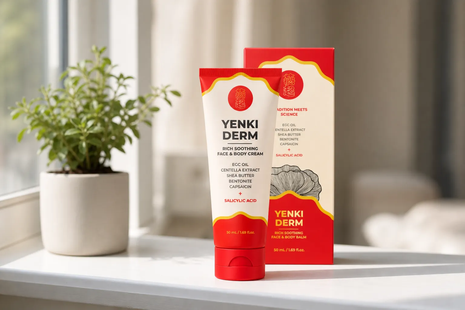 Yenki Derm — le produit au quotidien