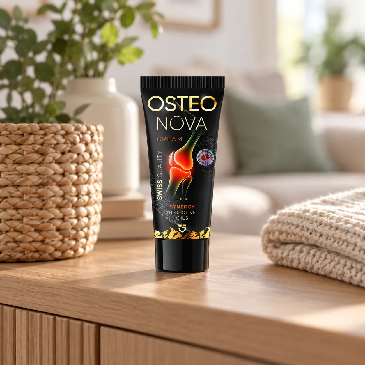 OsteoNova cream — le produit au quotidien