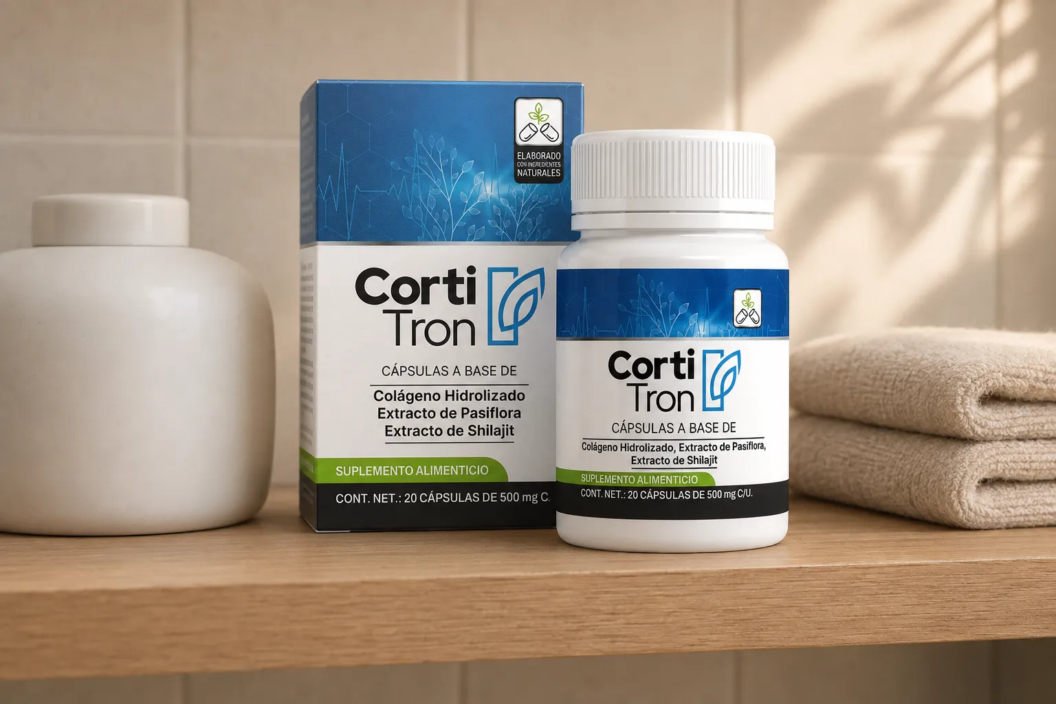 Cortitron — le produit au quotidien