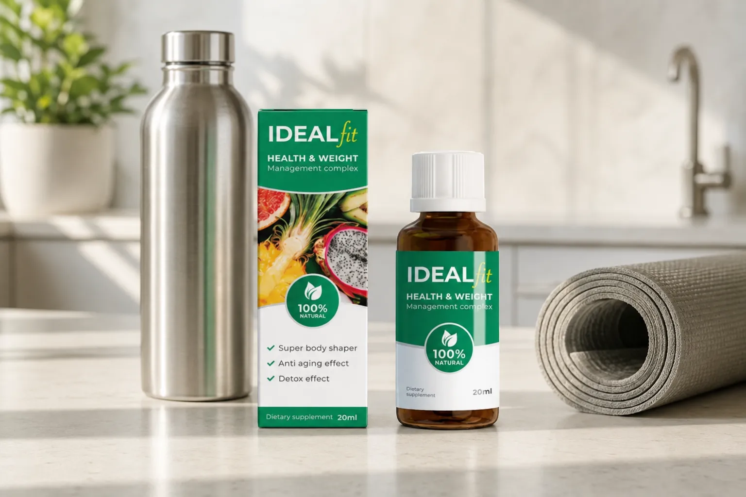 IdealFit — le produit au quotidien