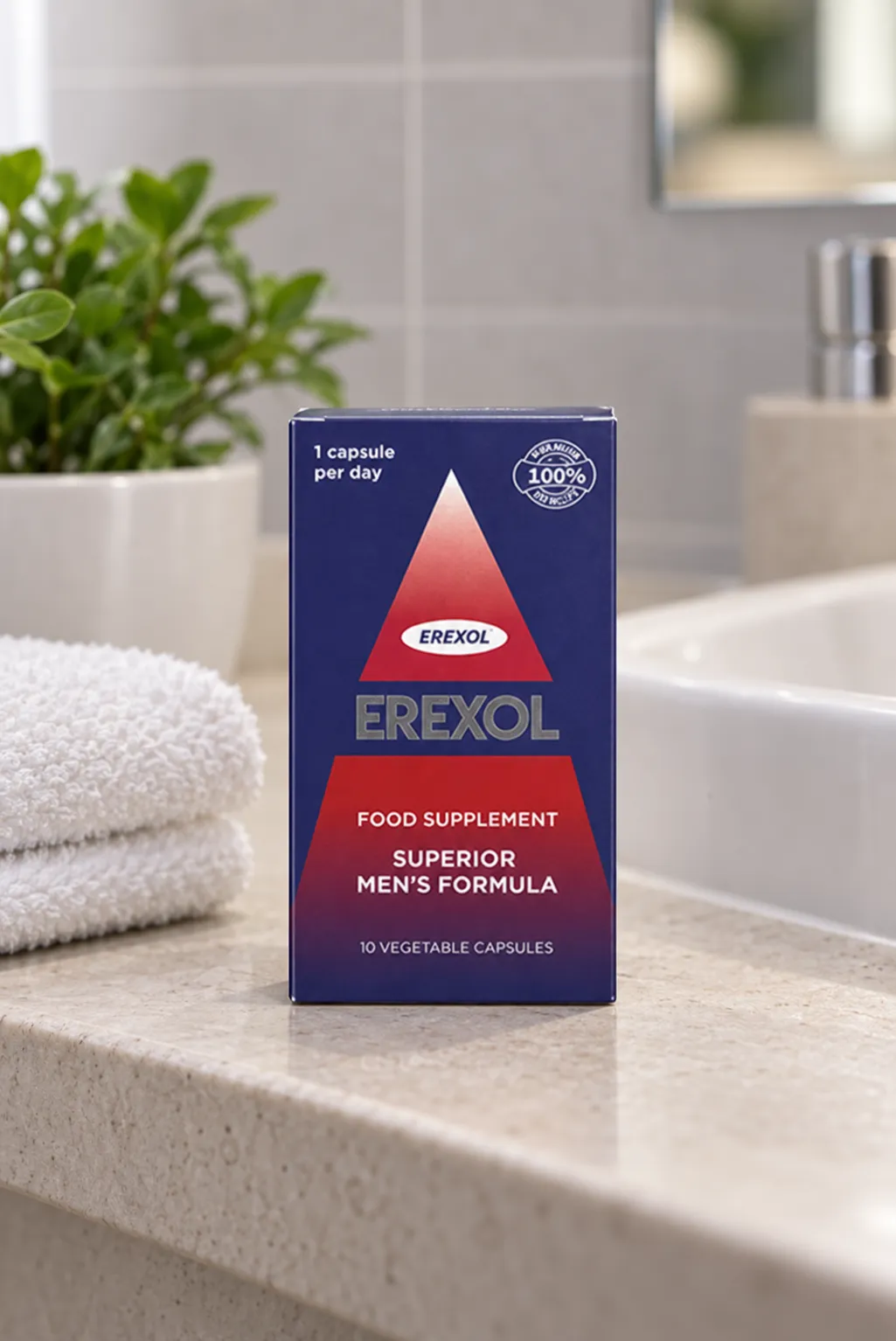 Erexol — le produit au quotidien